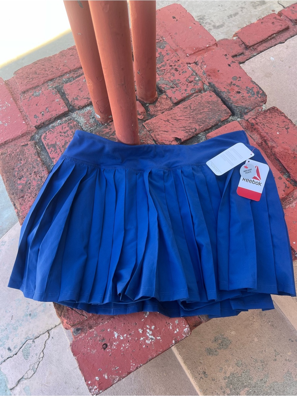 Reebok Royal Blue Pleated Tennis Skort